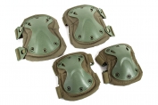 Black River Elbow & Knee Pad Set (Green Color)