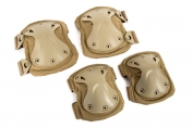 Black River Elbow & Knee Pad Set (Tan Color)