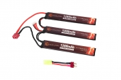 Evolution Li-Po Ultra Power 11.1V 1300mAh 20C - 40C Peak (3 x mm 6.1x21x130)