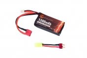 Evolution Li-Po Ultra Power 7.4V 1300mAh 20C - 40C Peak (mm 15x35x67)