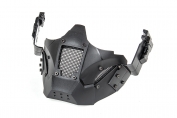 Evolution Iron Mask Double Belt + Fast Helmet Mount Black
