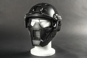 Evolution Iron Mask Double Belt + Fast Helmet Mount Black