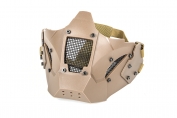 Evolution Iron Mask Double Belt + Fast Helmet Mount Tan