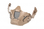 Evolution Iron Mask Double Belt + Fast Helmet Mount Tan