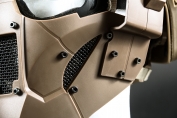 Evolution Iron Mask Double Belt + Fast Helmet Mount Tan
