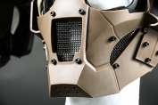 Evolution Iron Mask Double Belt + Fast Helmet Mount Tan