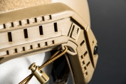 Evolution Spartan Mask Fast Helmet Mount Tan