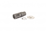 Evolution CNC Steel Birdcage Flash Hider 14mm CW/CCW