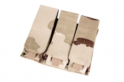 Triple Mag Pouch, 600D - Desert Camo