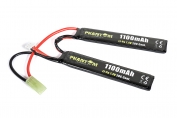 Phantom Li-Po 7.4V 1100mAh 20C (2 x mm 5.5x20x103)