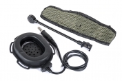 Phantom Tactical Earpiece w/Microphone Gen.III Black