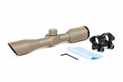 Riflescope 4x32 Compact (Desert Color) w/Rings