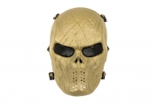 Full Face Skull Mask MKII (Tan Color)