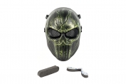 Full Face Punisher Mask (Green Color)