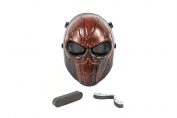 Full Face Punisher Mask (Red Color)