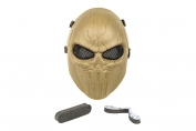 Full Face Punisher Mask (Tan Color)