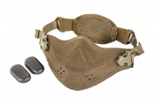 Half Face Neoprene/Cordura Mask (Tan Color)