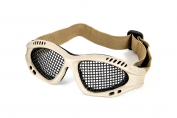 Zero Steel Mesh Glasses (Tan Color)