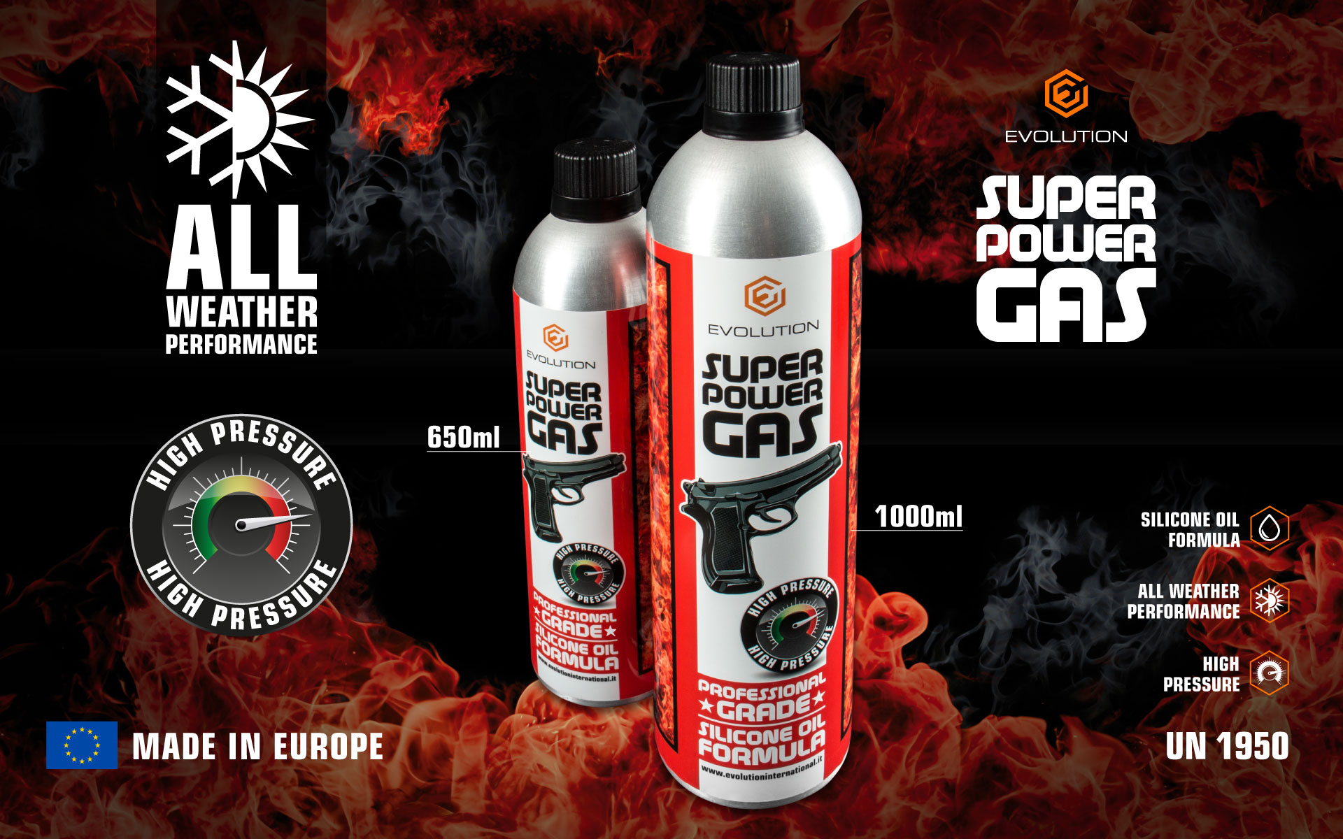 Evolution gas and maintenance