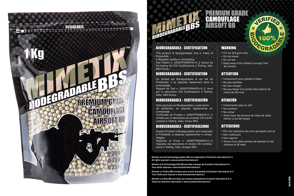 Mimetix Biodegradable Certification