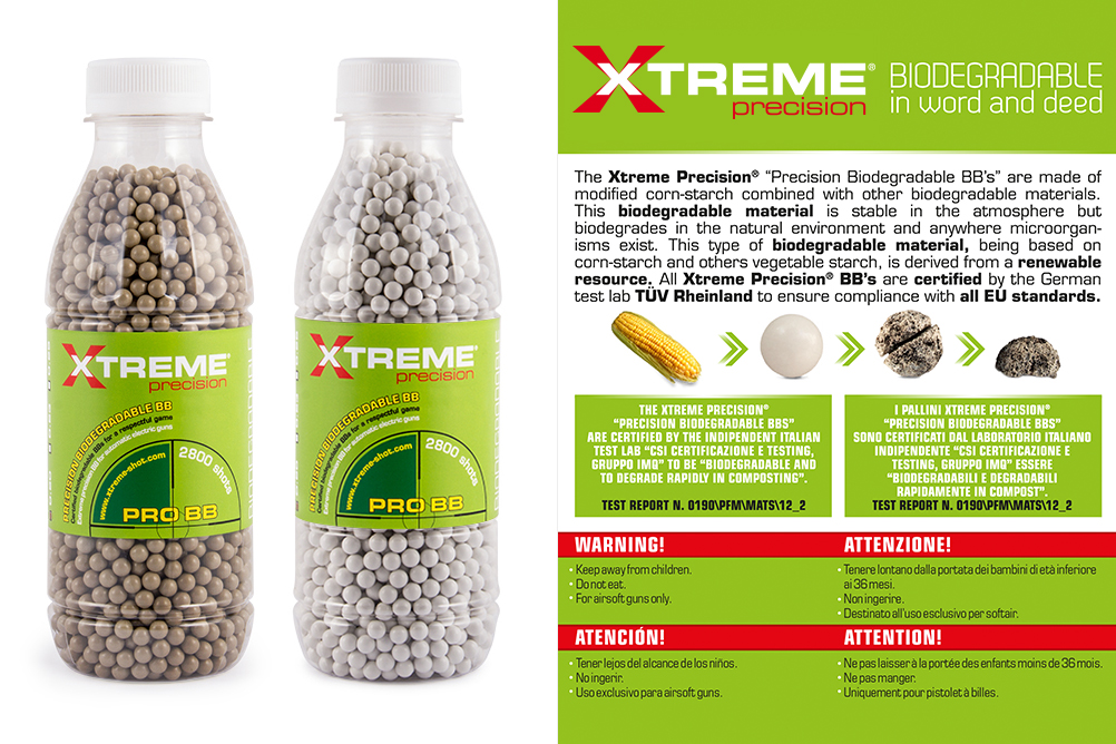 Evolution Xtreme Precision Certified Biodegradation